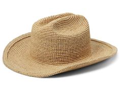 Lack of Color Raffia Cowboy - Caps : Natural : Verified vegan construction. Add the statement Lack of Color Raffia Cowboy hat for an effortless stylish and classy look. The poll-on style hat has a flared brim for added convenience. It features vegan and natural fibers that makes it perfect pick for you. 100% woven raffia straw construction. Spot clean only. Imported. Casual Woven Straw Hat For Country Events, Casual Fitted Woven Hat, Natural Casual Hat With Adjustable Fit, Casual Braided Hat For Rodeo, Casual Adjustable Natural Hat, Casual Woven Fedora For Rodeo, Woven Raffia, Cowboy Hat, How To Look Classy