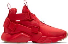 City Sneakers, Womens Red Shoes, City Woman, Nike Air Huarache, Air Huarache, Hot Sneakers, Nike Sneakers, Nike Huarache, Wedge Sneaker