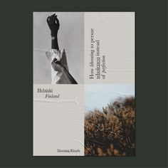 a book cover with an image of a hand reaching up into the sky