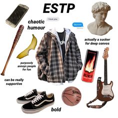 #estp #mbti #moodboard #aesthetic Estp Characters, Mbti Core, Mbti Fashion, Mbti Ships, Istp Personality