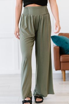 these were voted #1! Wide Leg Palazzo Pants, Chic Office, New Pant, Easy Breezy, Palazzo Pants, Waterproof Fabric, Clothing Company, Casual Fits, Quality Fabric