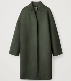 Classic Eclectic, Yeezy Fashion, Green Wool Coat, Womens Cycling Clothes, Wool Coat Women, Teddy Coat, Collared Coat, Green Coat, Friends Fashion