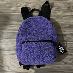 Used Only A Handful Of Times! Ugg Sherpa, Ugg Bag, Mini Backpack, Womens Uggs, Color Purple, Bag Lady, Backpacks, Purple, Women Shopping