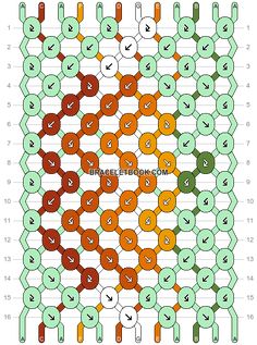 an image of a pattern that looks like hexagonals with numbers on them