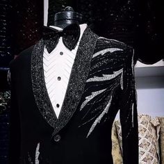 Black Hand Embroidered With Gold Tuxedo Suit, Zari Golden Work Tuxedo Suit, Hand Embroidered Designer Tuxedo Suit, Indian Wedding Suit - Etsy Unique Mens Wedding Suits, Embroidered Tuxedo, Gold Tuxedo, Designer Tuxedo, Tux Shirt, Suit Indian, Tuxedo Suit, Wedding Suit, Wedding Suits Men