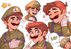 Super Mario And Luigi, Super Mario Brothers, Mario Brothers, Mario And Luigi, My Pokemon, Super Mario Bros, Mario Bros, Super Mario, Art Reference