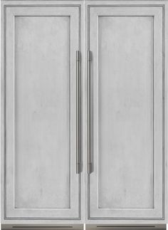 an image of two doors with handles on each side