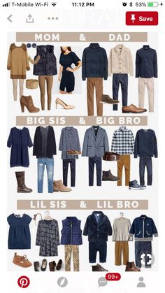 an image of men's clothing and shoes on the app store page, with text overlaying it