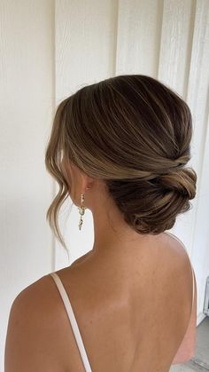 Bridesmaid Hair Inspo, Trendy Hairstyle, Bun Hairstyle