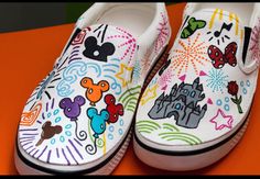 First Disney Cruise, Dooney And Bourke Disney, Disney Dooney, Creative Shoes, Cruise Line, Disney Cruise Line, Custom Sneakers, Disney Cruise, Custom Canvas