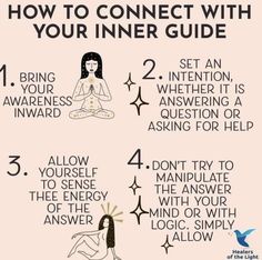 Your inner guidance or intuition is that deep feeling within you tgat just knows Not the thoughts that come, but that gut feeling. When we move out of our head we get in tune with the innate guidance the more we do that, the more we can allow our higher self to come forth Psychic Development Exercises, Psychic Development Learning, Kundalini Meditation, Growth Mindset Quotes, Manifestation Meditation, Energy Healing Spirituality, Inner Guidance, Spiritual Manifestation, Emotional Awareness