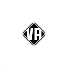 a black and white logo with the letter vf in it's middle corner