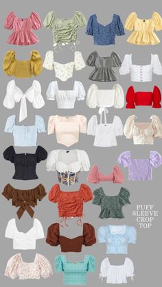 How To Style Puff Sleeve Top, Puff Sleeve Outfit Ideas, Puff Top Outfit Ideas, Puff Top Outfit, New Tops Designs Western, Modest Everyday Outfits, Puff Sleeves Outfit, Puff Sleeve Top Outfit, Different Types Of Tops