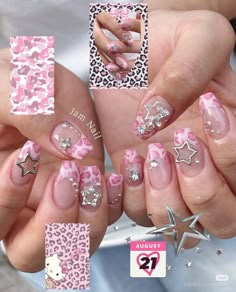 Uñas Cute, Gel Nails Ideas, Gel X Nail, Bunny Nails, Cat Nail, Nails Pretty, Cute Nail Ideas, Casual Nails, Classy Acrylic Nails