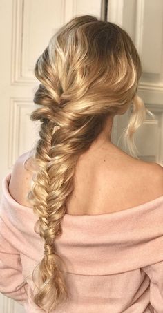 Formal Fishtail Braid, Fancy Braided Hairstyles Prom, Prom Hair Dos, Formal Braided Hairstyles, Long Blonde Hair, Fish Tail Braid