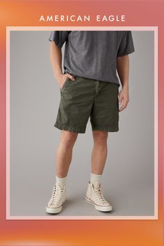 Flex is durable and designed to give you just enough stretch to move with no problem/Soft, lightweight cotton-linen blend/Zip fly with interior drawcord waist/Front pockets/Back welt pockets/These shorts are Real Good: Made with the planet in mind & Khaki Casual Shorts With Patch Pockets, Casual Khaki Shorts With Patch Pockets, Casual Cotton Bottoms With Welt Pockets, Casual Cotton Shorts With Welt Pockets, Casual Khaki Shorts With Welt Pockets, Casual Green Bottoms With Welt Pockets, Casual Cotton Bottoms With Patch Pockets, Casual Shorts With Side Pockets For Everyday, Casual Everyday Shorts With Side Pockets