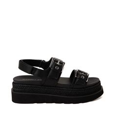 Womens Madden Girl Mason Platform Sandal - Black Earthy Girl, Steve Maddens, Black Platform Sandals, Oxford Heels, Buckle Sandals, Black Platform, Hot Shoes, Madden Girl, Best Wear