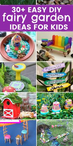 the ultimate collection of easy diy fairy garden ideas for kids