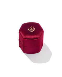 Jewelry storage has never looked so glam. A velvet-covered box in an iconic KS shape, the Davis Small Case in Burgundy is the chicest way to stash your favorite rings with its interior ring slot. Practical and fashionable, you have every excuse to add this stunning box to your dresser or nightstand. Material: Velvet Size Exterior: 2.3" X 2.3" X 2.2" , Interior: 1.8" X 1.8" Due to the one-of-a-kind nature of the medium, exact colors and patterns may vary slightly from the image shown. Dainty Jewelry Layered, Red Bridesmaid, Beauty Gift Card, Red Bridesmaids, Bar Jewelry, Bridesmaid Box, Small Case, Velvet Jewelry, Zodiac Jewelry