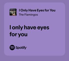 i only have eyes for you and the flamingos are on spotify's new album