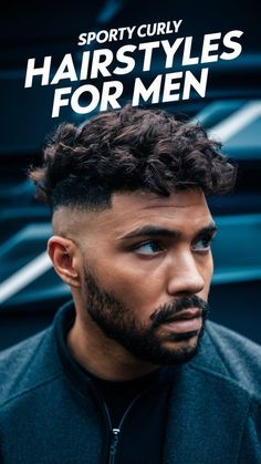 Keep it active with these curly hairstyles for men. Visit our site for athletic styling tips. Save this pin for your next look!
#ActiveHair #CurlyHair #MensHairstyles Types Of Curls