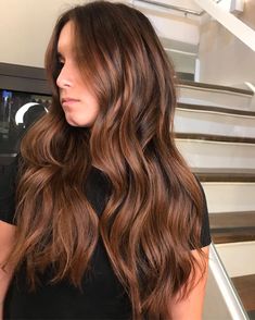 Dark Blonde Balayage, Chocolate Hair, Hair Color Balayage, Hair Waves, How To Make Hair