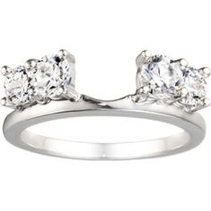 three stone diamond ring in white gold