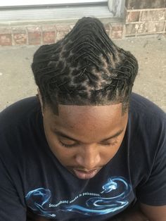 Done by (@chocolatestyles0309) Dreadlock Styles For Men, Dreadlocks Hairstyle, Barrel Twist, Dread Hairstyles For Men, Dreads Hairstyles, Mens Dreads, Dread Styles, Cute Dreads, Black Baby Boys