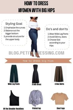 Outfits For Wide Hips, Big Hips Fashion, Big Hips Outfit, How To Widen Hips, A Line Skirt Outfits, Bigger Hips, Styling Guide, Skirt Fashion, Plus Size Fashion