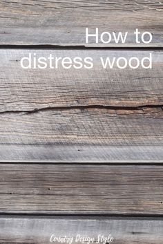 Weather Wood Diy, Distress Wood, Seni Resin, Wood Furniture Plans, Barn Wood Projects, Old Barn Wood, Diy Holz, Aging Wood, Wood Pallet Projects