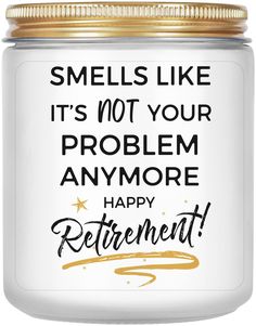 PRICES MAY VARY. 🎁 FUNNY RETIREMENT GIFTS FOR MEN AND WOMEN - Looking for the best gifts for retirement men and women? Look no further! These aromatic retirement candle is the best happy retirement gifts for men and women, like retired teacher gifts, nurse retirement gifts, cool retirement gifts for doctors, coworkers, bosses, friends, moms, dads, grandpas, and grandmas, to celebrate retirement, birthdays, Grandparents Day, or Christmas. 🎈 HAPPY RETIREMENT GIFTS - Our retirement candle comes i Retirement Candle, Nurse Retirement Gifts, Lavender Soy Candle, Teacher Retirement Gifts, Retirement Gifts For Men, Retired Teacher, Gifts For Teacher, Funny Retirement Gifts, Funny Retirement