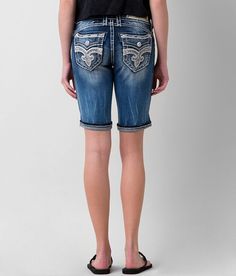 Rock Revival Yeon Bermuda Stretch Short - Women's Shorts | Buckle Short For Women, Stretch Shorts, Come Back, Rock Revival Jean, The Rock, Women's Shorts, Buckle