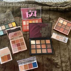 Eyeshadow Bundle!! 7 Brand New Eyeshadow Palettes Never Swatched Or Used. Palettes Include: La Girl- Keep It Playful, Laritzy Cosmetics-Nue, Ciate London- The Trend Edit, Pyt Beauty- Warm Lit Nude, W&W- Mummy Of The Year, Elf Bite Size- Carnival Candy& I Love You A Latte, Hipdot- Witchy Nouveau. Carnival Candy, New Eyeshadow Palettes, Ciate London, Eyeshadow Palettes, La Girl, Bite Size, The Trend, Makeup Eyeshadow, Eyeshadow Palette