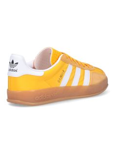 Gender: MenColor: YELLOWMade in: ImportedProduct ID: IE6606CREYEL FTWWHT ALMYEL*Import tax/duty will be calculated at checkout (If applicable) Yellow Logo Print Sneakers For Streetwear, Yellow Sneakers With Logo For Streetwear, Yellow Logo Sneakers For Streetwear, Casual Yellow Sneakers With Logo, Adidas Gazelle Indoor, Adidas Originals Gazelle, White Details, Burberry Hat, Saint Laurent Shoes