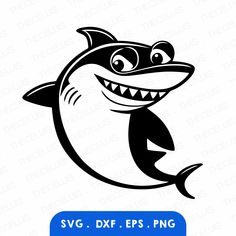 shark with open mouth and sharp teeth svg dxf eps png