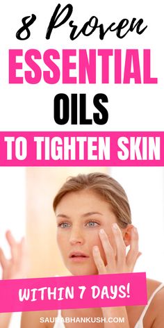 Skin Tightening Essential Oil, Throat Infection, Tighten Loose Skin, Tighten Skin, Essential Oils For Skin, Best Essential Oils, Loose Skin, Sagging Skin