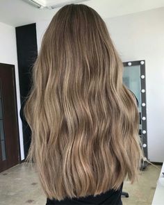 Light Brown Hair With Platinum Blonde Highlights, Sun Bleached Brunette Hair, Light Burnett, Mini Highlights Hair, Solid Light Brown Hair, Brunette Balayage Hair Straight, Neutral Light Brown Hair, Light Brown Hair With Balayage, Dark Blonde Wavy Hair