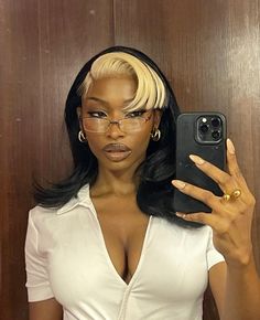 Mode Inspo, Aesthetic Hair, Brown Skin, Black Women Hairstyles, Pretty Hairstyles, Hair Looks, Dyed Hair, Cute Hairstyles