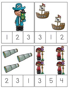 the worksheet is showing how to make numbers for children with pictures on them