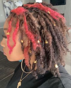 Locs Hair Dye Ideas, Natural Locs