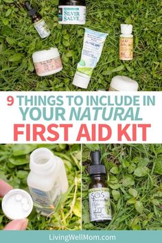 Build your own first aid kit with natural products, so you can address ouchies with a little more confidence. More Confidence, Kit Ideas, Adrenal Fatigue, Cleaning Ideas, Off Grid Living