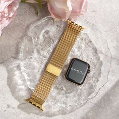 Elevate your style with the Gala Apple Watch Strap, a perfect fusion of sophistication and innovation. Crafted from premium stainless steel, this strap promises durability while exuding elegance. Its magnetic resizing feature ensures a flawless fit, effortlessly adjusting to your wrist for unparalleled comfort and security. This Strap can be adjusted with a magnet mechanism that allows to fit your wrist perfectly - Maximum length: 9.4 inch / 238mm- Minimum length: 5.3 inch / 135mm- Weight: 1.6 o Modern Gold Watch Band With Stainless Steel Clasp, Gold Metal Modern Watch Bands, Modern Gold Metal Watch Bands, Modern Watch Accessories With Bracelet Strap As Gift, Modern Watch Bracelet Strap As Gift, Modern Bracelet Strap Watch Accessories As Gift, Modern Gold Metal Watch Accessories, Minimalist Gold Watch With Adjustable Fit, Minimalist Adjustable Gold Watches