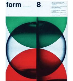 the cover of form 8 is shown in red, green and white