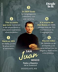 a poster with the names of different people in spanish and english, including an image of a