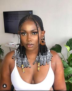 Hair Styles Braids, Styles Braids, Short Box Braids, Goddess Braids Hairstyles, Braided Styles, African Hair Braiding Styles, Braids Hairstyles Pictures