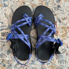 These Are Brand New Women’s Zx/2 Cloud Dual-Strap Cushioned Sandals In The Color Overhaul Blue Which Is Currently On The Chaco Website. Size 10 Women I Do Not Have The Box But These Are New! Blue Sandals With Adjustable Straps For Summer, Blue Beach Sandals With Adjustable Straps, Blue Sandals With Adjustable Straps For Beach, Casual Sport Sandals With Heel Strap For Beach, Casual Blue Sport Sandals With Ankle Strap, Casual Blue Ankle Strap Sport Sandals, Blue Sport Sandals With Adjustable Strap For Summer, Blue Sandals With Adjustable Straps, Blue Sandals With Adjustable Straps And Round Toe