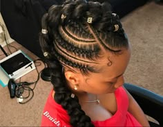 Quick Hairstyles For Kids, Hairstyles For Black Women Cornrows, Black Women Cornrows, Straight Haircut, Bridesmaid Hair Tutorial, Women Cornrows