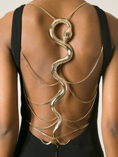 Harry Potter Prom: Hogwarts House Dresses Slytherin-- Love them all… Snake Jewelry, A Snake, Fashion Group, House Dress, Fantasy Fashion, Mode Inspiration, Aphrodite, Roberto Cavalli, Street Styles