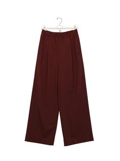 Wide leg trousers with elasticised waist and pin tucks. Stylish comfortable look. Dress up or down. Model is in MINUSEY ONE SIZE. ✔️ Free worldwide express shipping over $100✔️ Loved by 6,500+ customers✔️ Limited edition collections, maximum styleStay ahead of the trend with can’t-find-anywhere-else staples. Your closet will thank you 💕 * MINUSEY ONE SIZE = EU 34-38, US 2-6* 68% Polyester / 28% Rayon / 4% Spandex* Dry clean* Made in Korea - Model Height: 170cm/5'7" (US2, EU34) Fall Workwear Pants With Elastic Cuffs, Elastic Cuffs Work Pants For Fall, Elastic Cuffs Workwear Pants For Fall, Fall High-waisted Pants With Elastic Cuffs, High-waisted Pants With Elastic Cuffs For Fall, Wide Leg Bottoms With Elastic Cuffs For Work, Wide-leg Bottoms With Elastic Cuffs For Workwear, Elastic Cuff Trousers For Work, Workwear Trousers With Elastic Cuffs