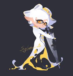 Splatoon 2 Marie, Splatoon Squid Sisters, Splatoon Squid, Squid Sisters, Callie And Marie, Splatoon Art, Splatoon 3, Splatoon